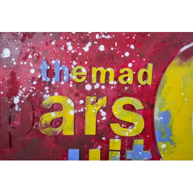 OBRAZ NA PŁÓTNIE MUSIC 100X3,5X100 cm